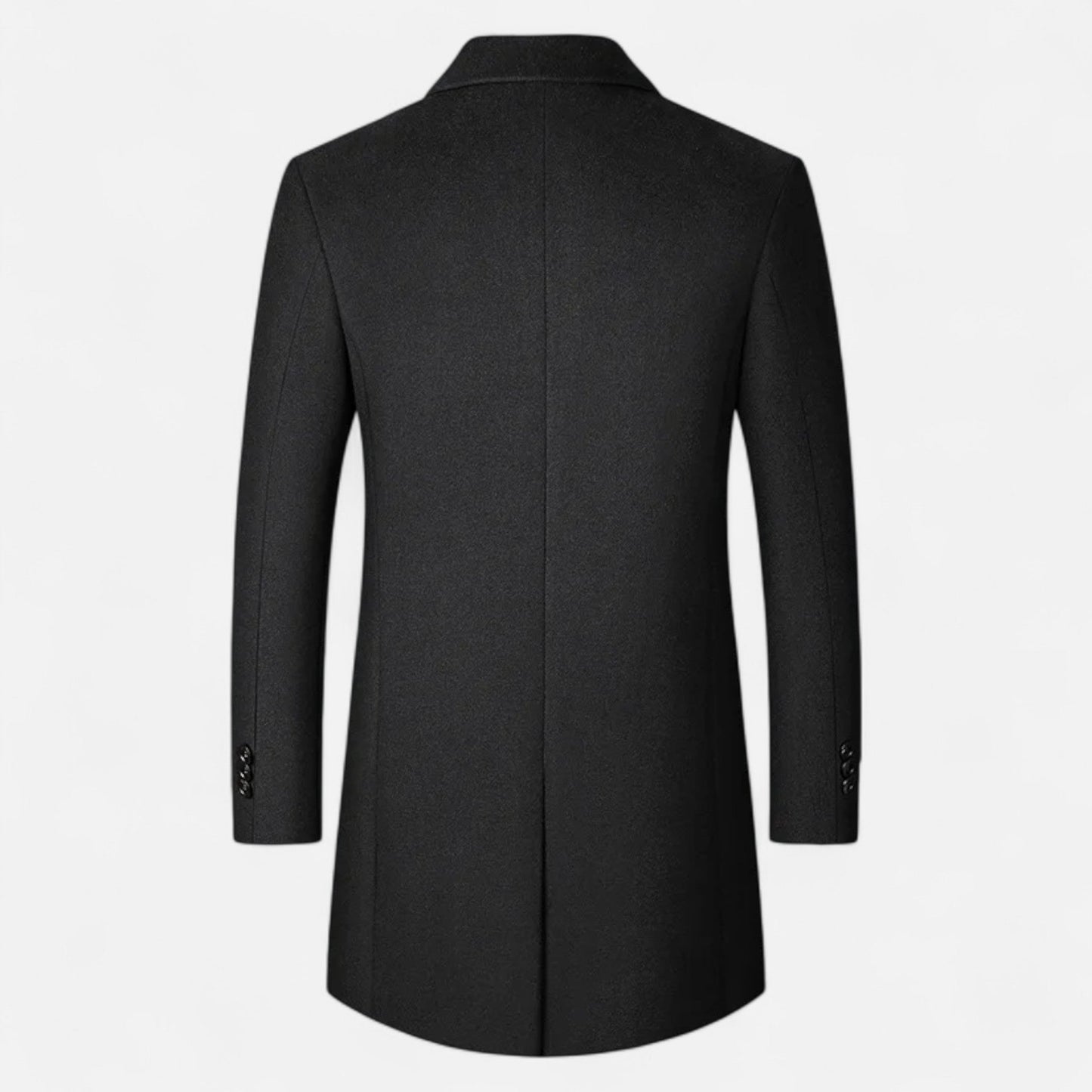 Echwear Men’s Classic Wool Overcoat