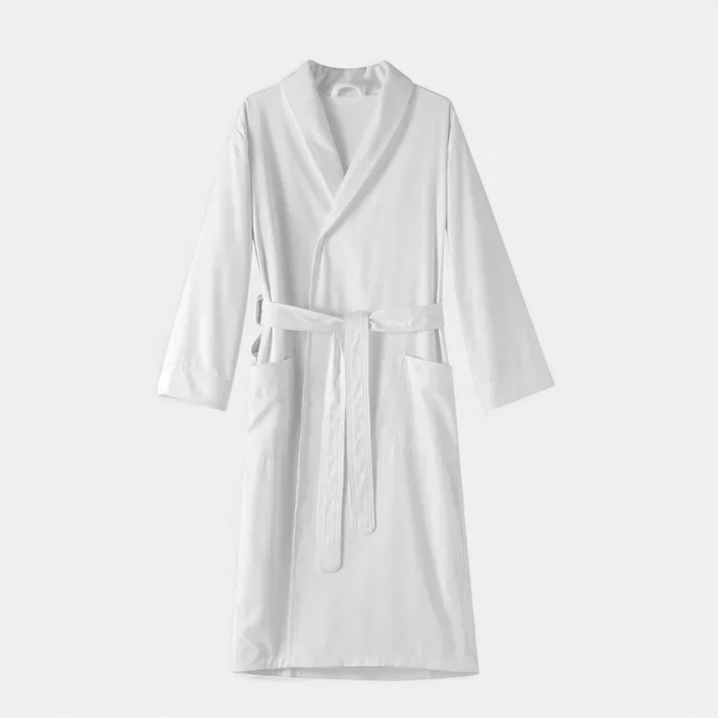 Echwear Unisex Double-Layer Cotton Bathrobe