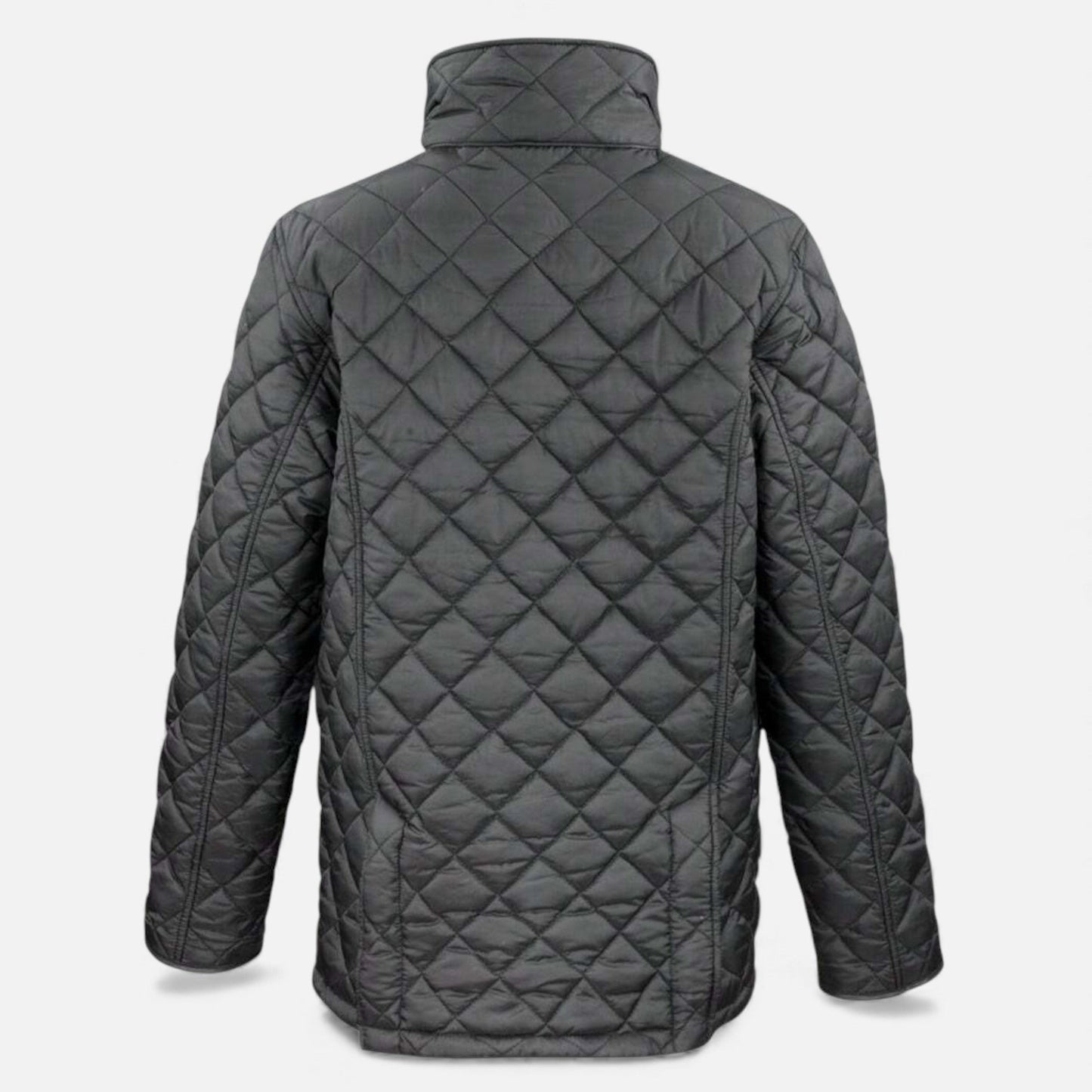 Echwear Men’s Quilted Gold Fleece-Lined Jacket