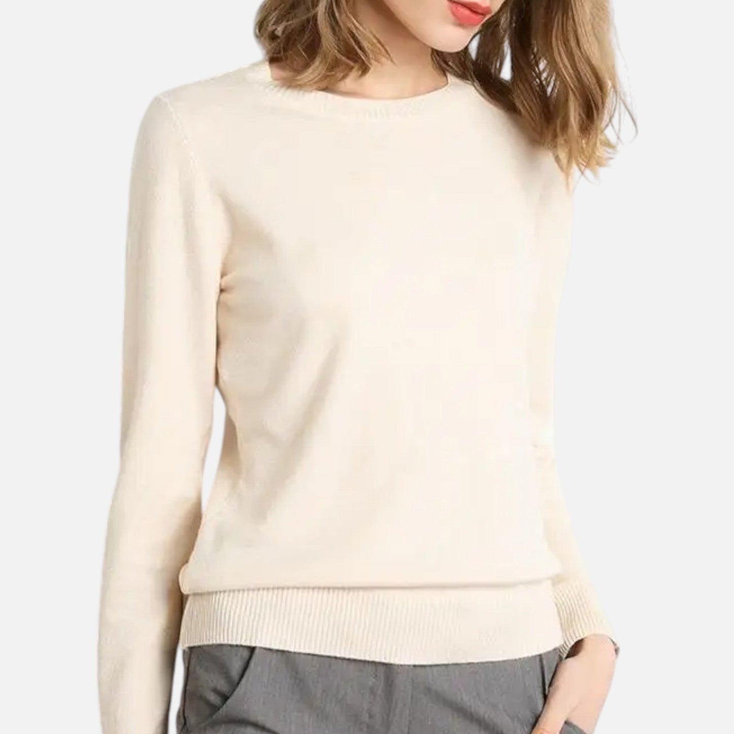 Echwear Women’s Merino Wool Crewneck Sweater
