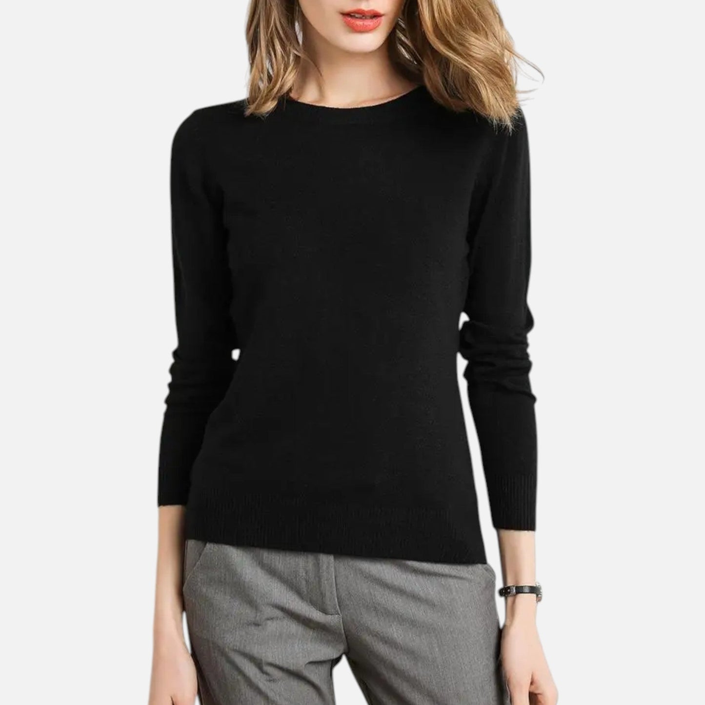 Echwear Women’s Merino Wool Crewneck Sweater