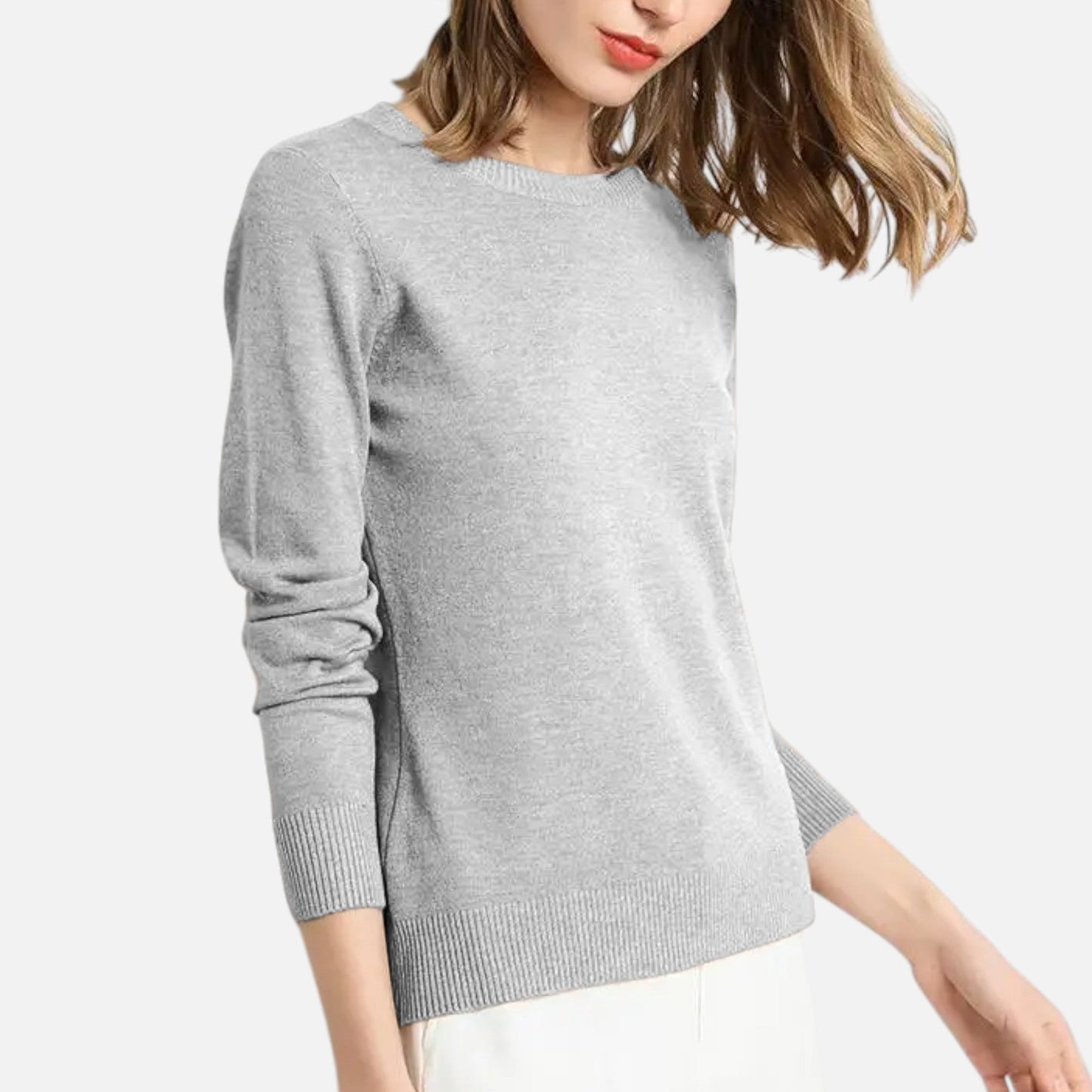 Echwear Women’s Merino Wool Crewneck Sweater