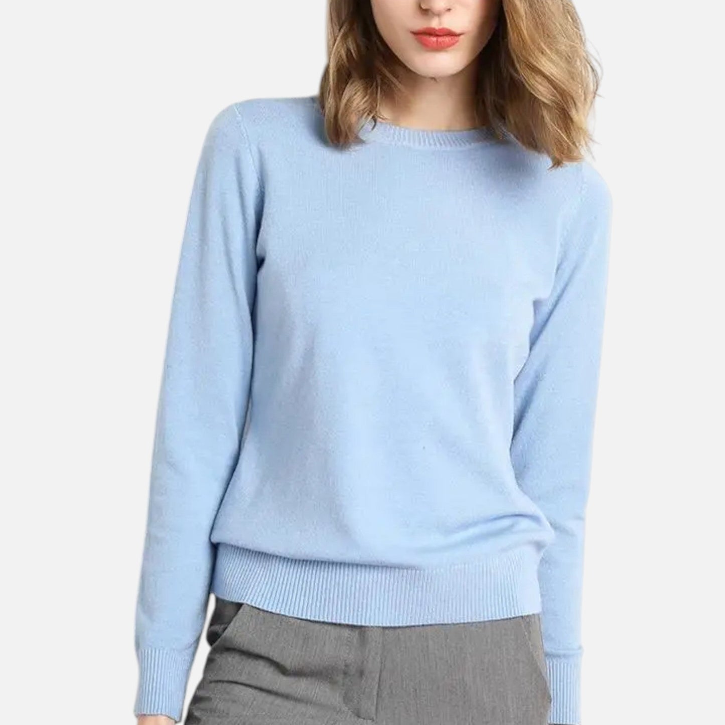 Echwear Women’s Merino Wool Crewneck Sweater