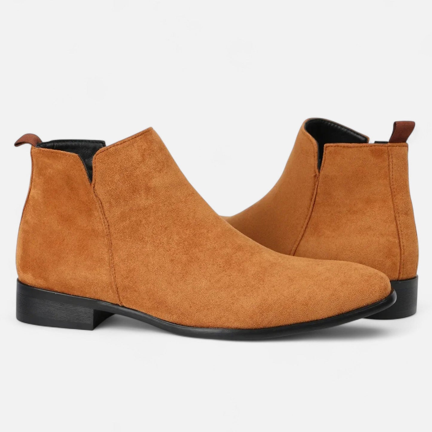 Echwear Men’s Square-Toe Chelsea Boots