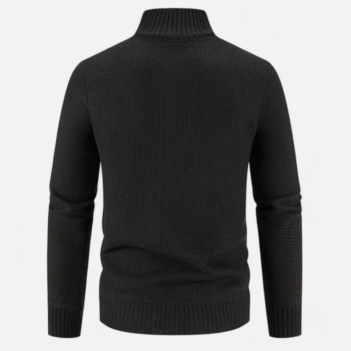 Echwear Men’s Fleece Stand-Collar Patchwork Jacket