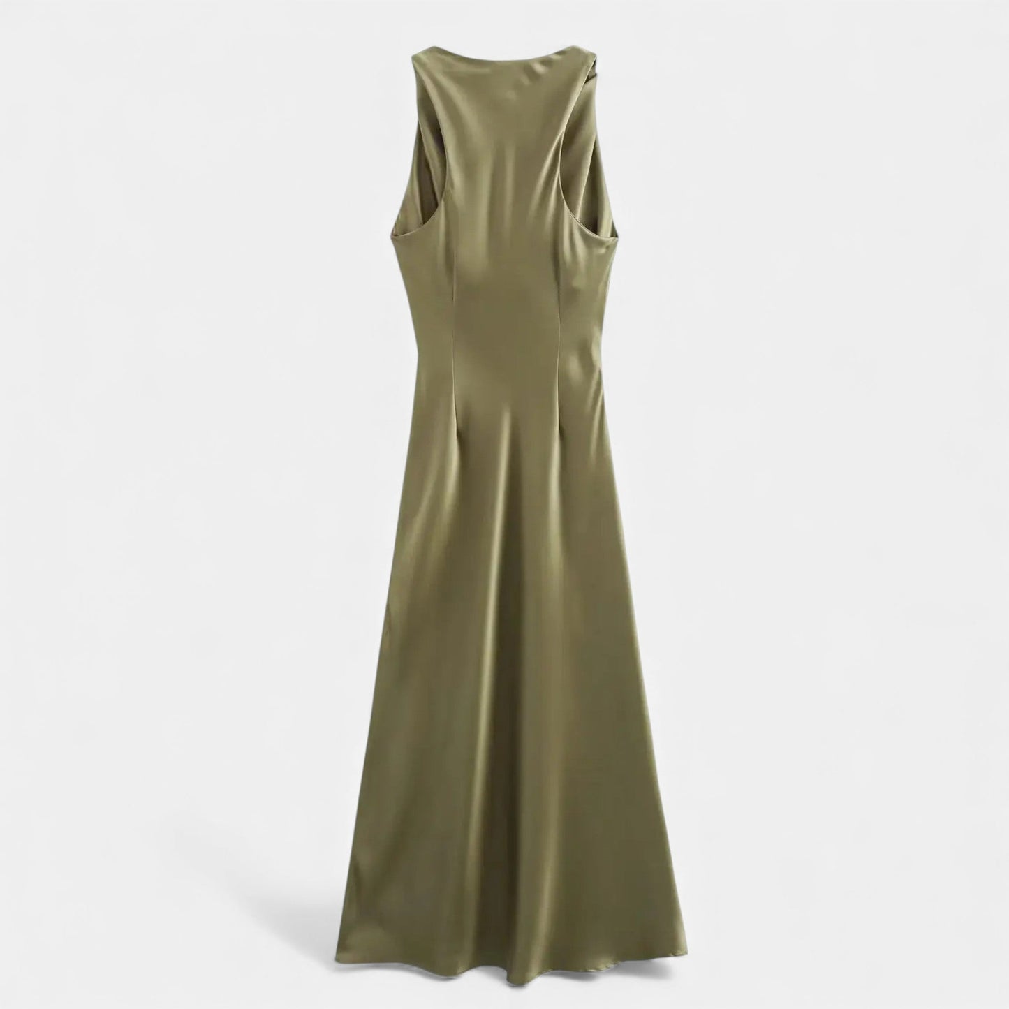 Echwear Women’s Satin Slip Midi Dress
