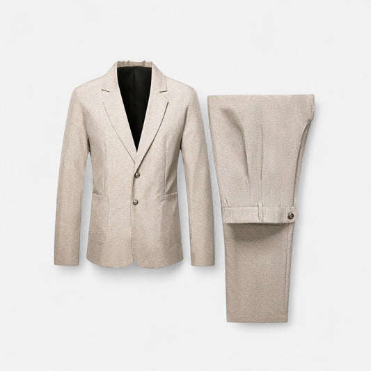 Echwear Men’s Single-Breasted Blazer & Trousers in Twill Heritage