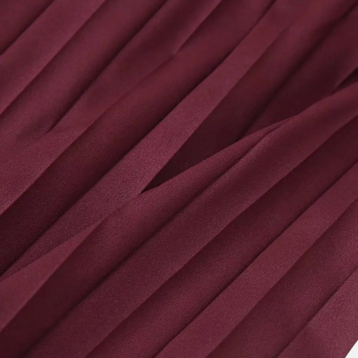 Echwear Women’s Vintage Pleated Dress – Half Sleeve Autumn Elegance