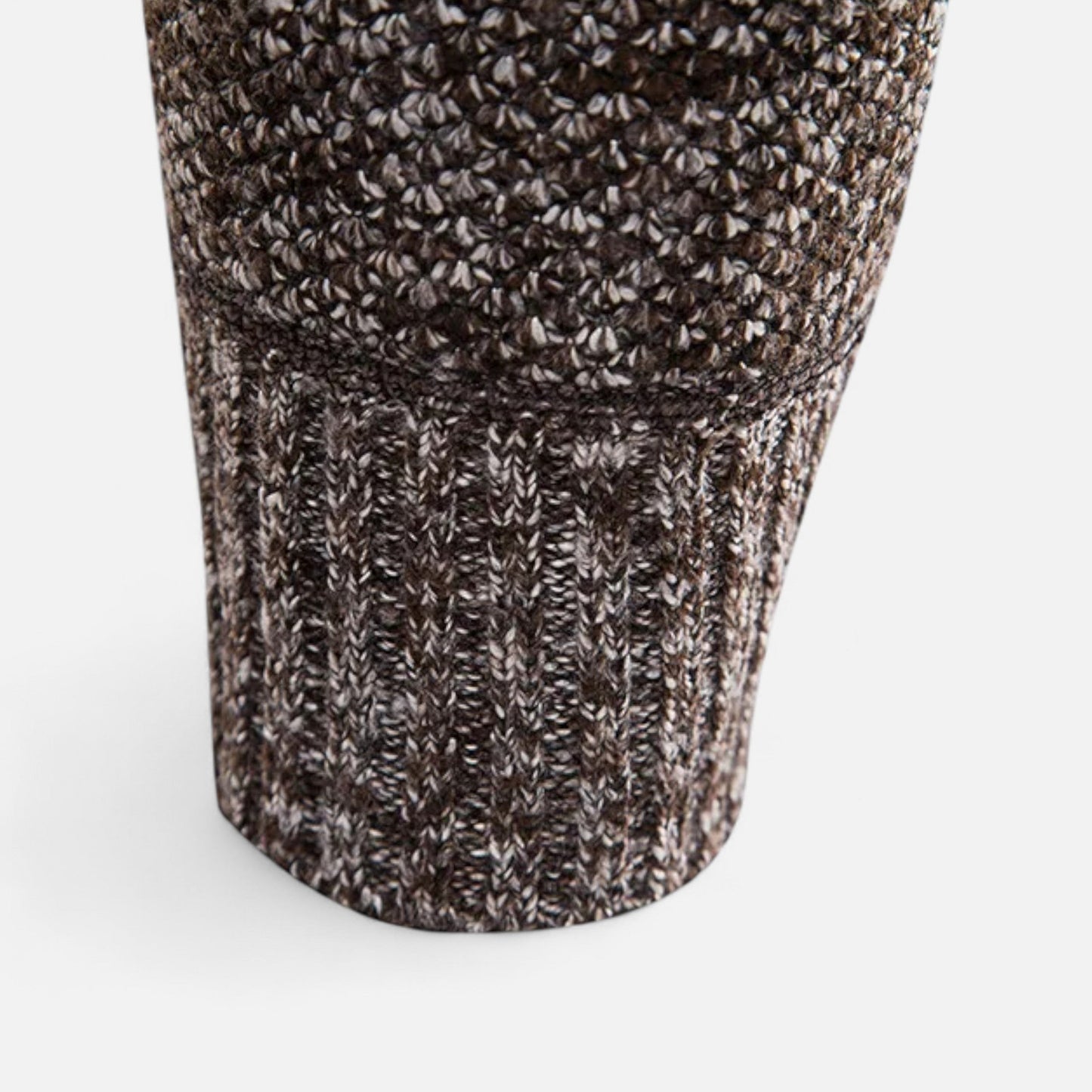 Echwear Men’s Knitted Turtleneck Sweater – Thick Winter Warmth