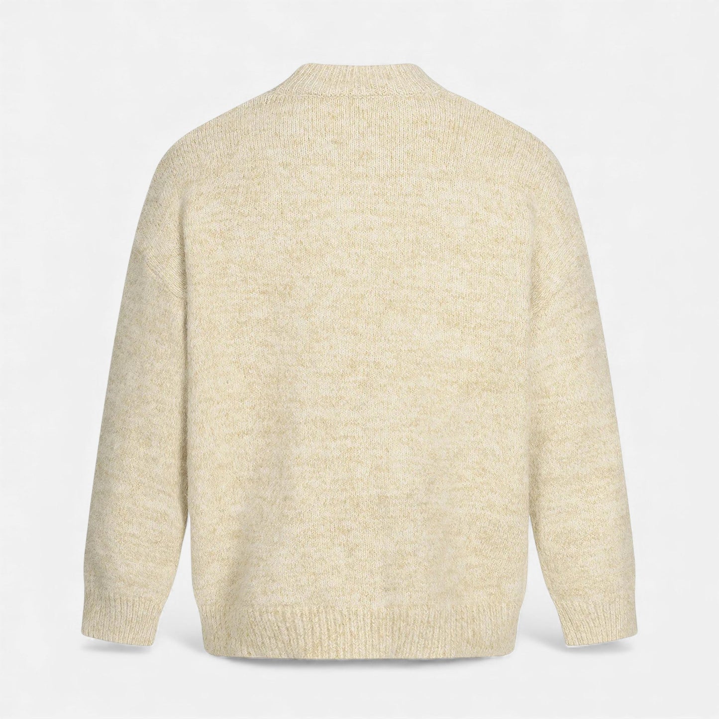 Echwear Men’s Wool-Effect Crew Neck Sweater