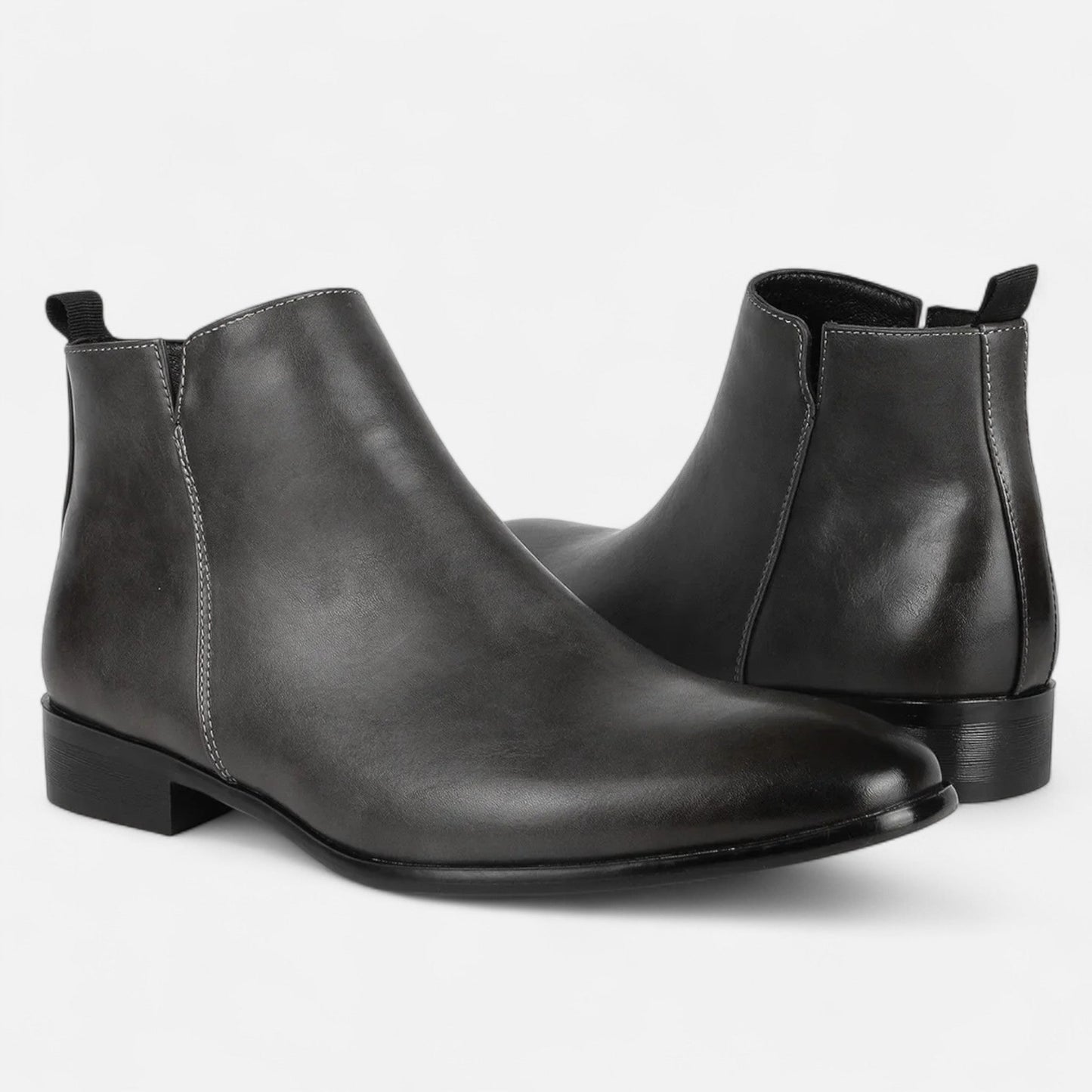 Echwear Men’s Square-Toe Chelsea Boots