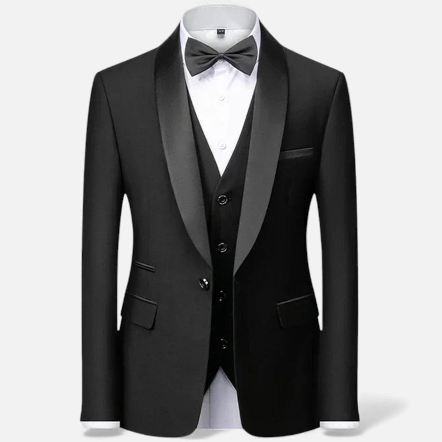 Echwear Men’s Three-Piece Wedding & Party Suit