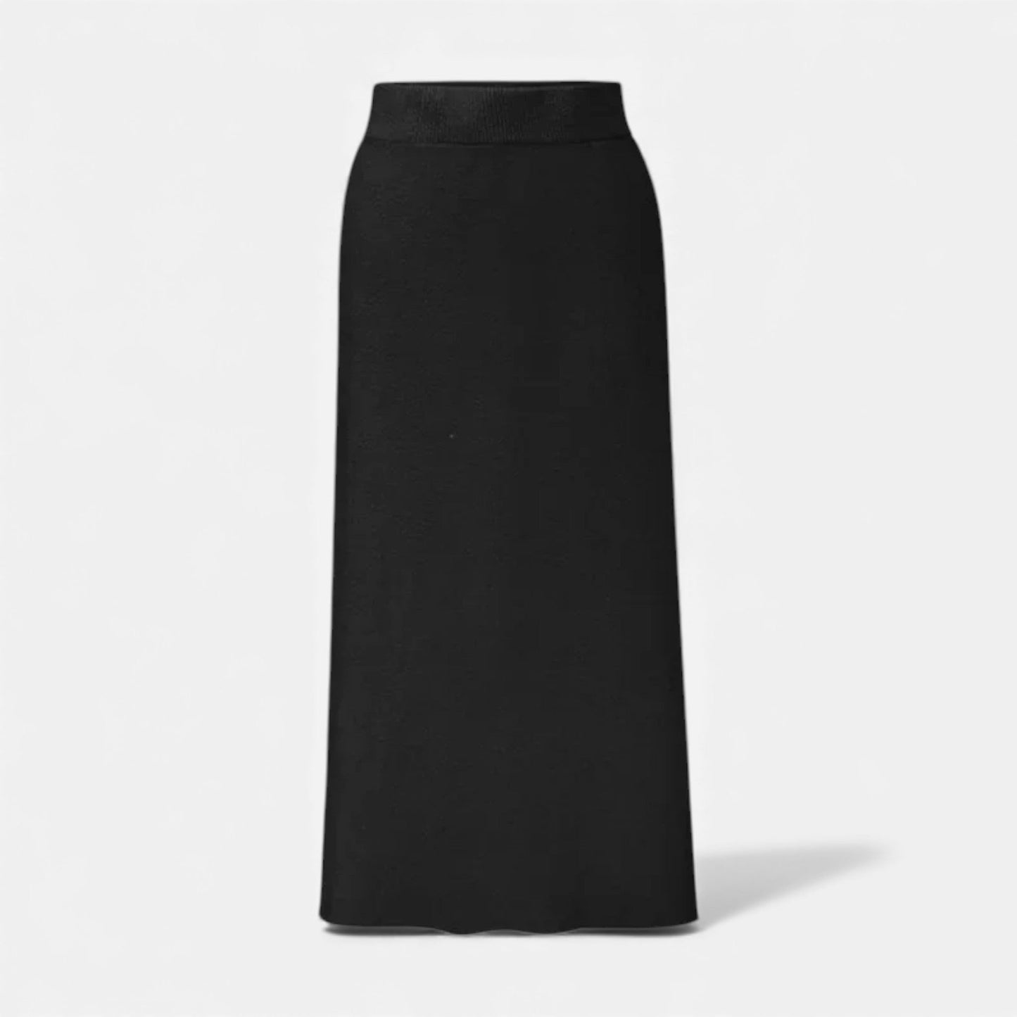 Echwear Women’s Wool A-Line Split Midi Skirt