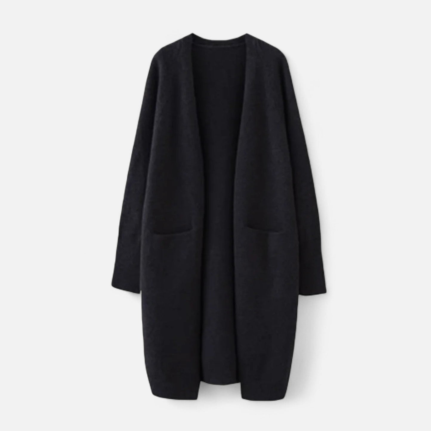 Echwear Women’s Thick Knit Cardigan – V-Neck Autumn Warmth