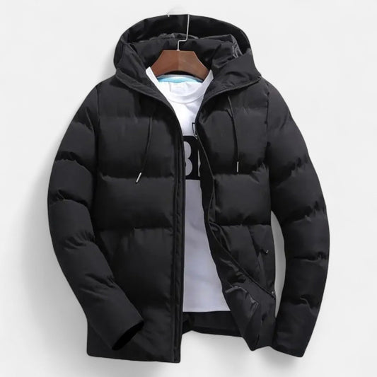 Echwear Men’s Hooded Puffer Jacket – Timeless Cold Weather Layer