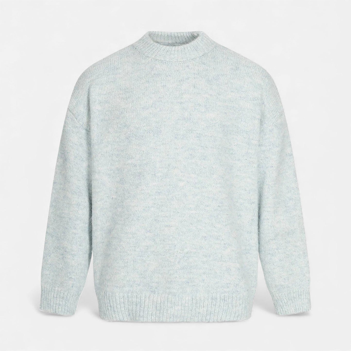 Echwear Men’s Wool-Effect Crew Neck Sweater