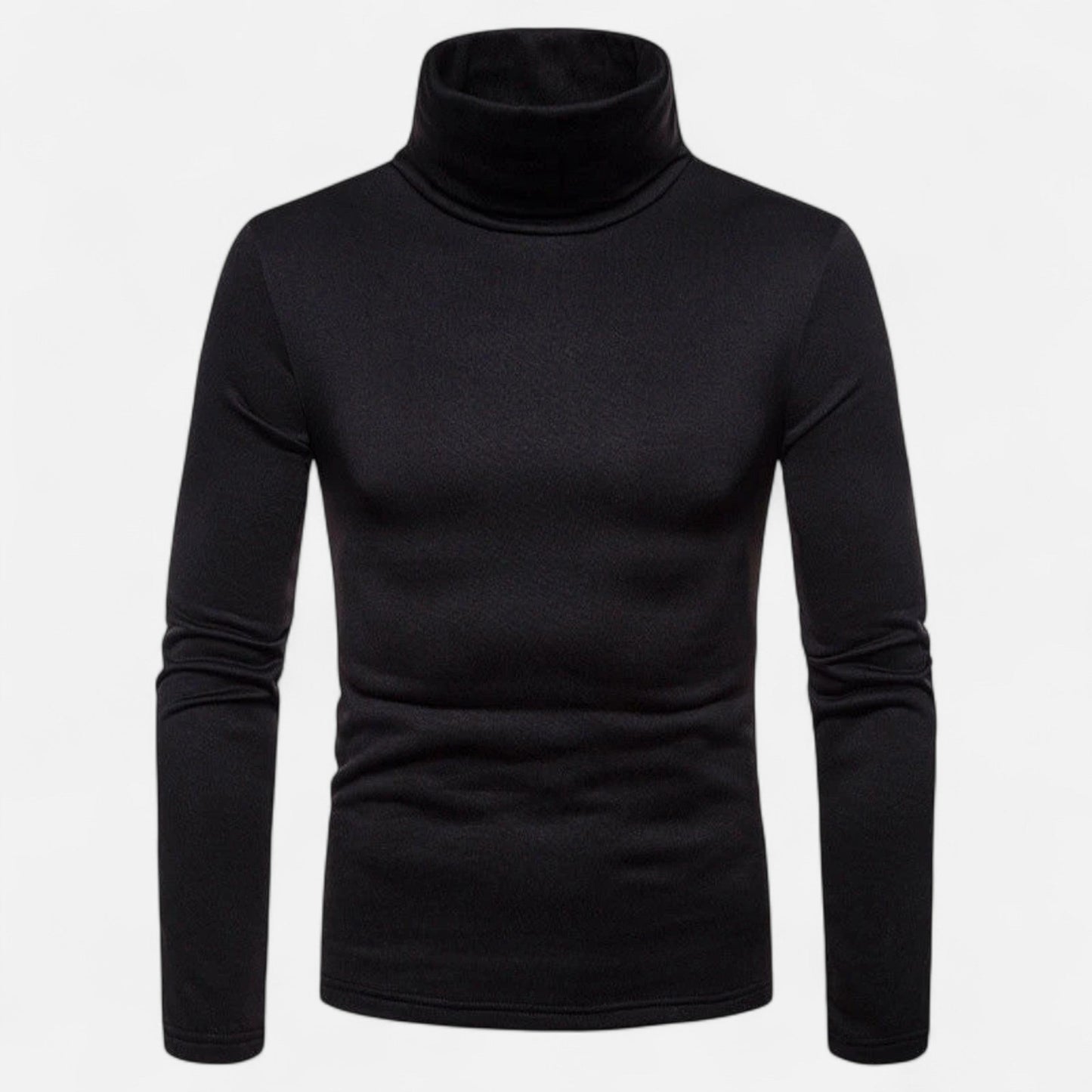 Echwear Men’s Slim Fit Turtleneck Sweater – Autumn Winter Stretch