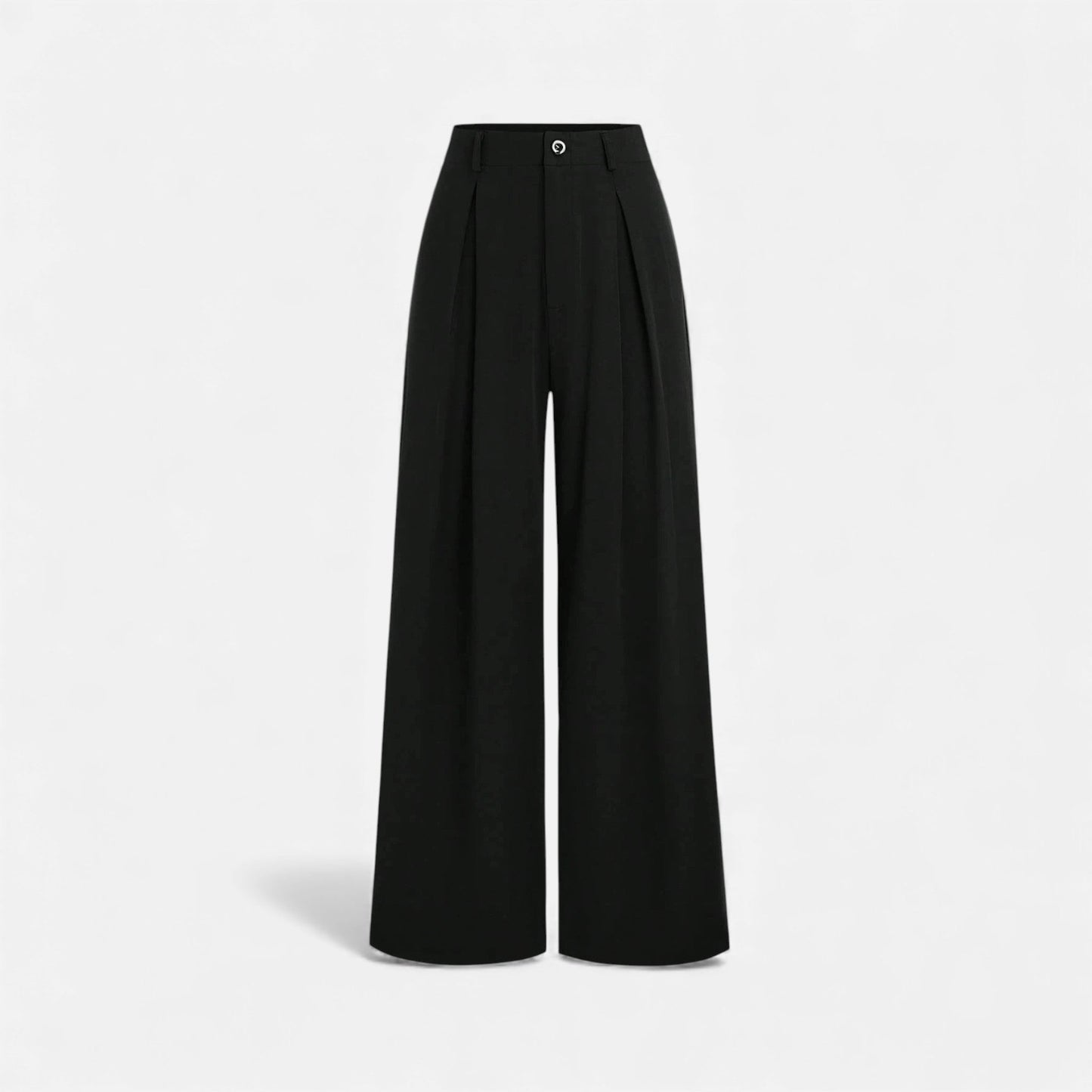 Echwear Women’s Jacquard Pleated Wide-Leg Trousers