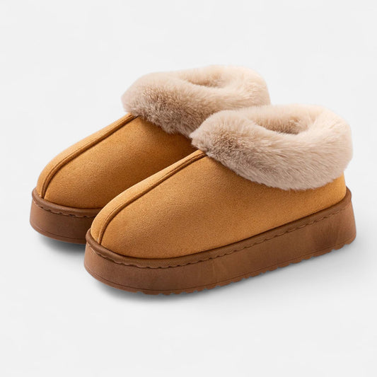 Echwear Women’s Faux Fur Winter Slippers
