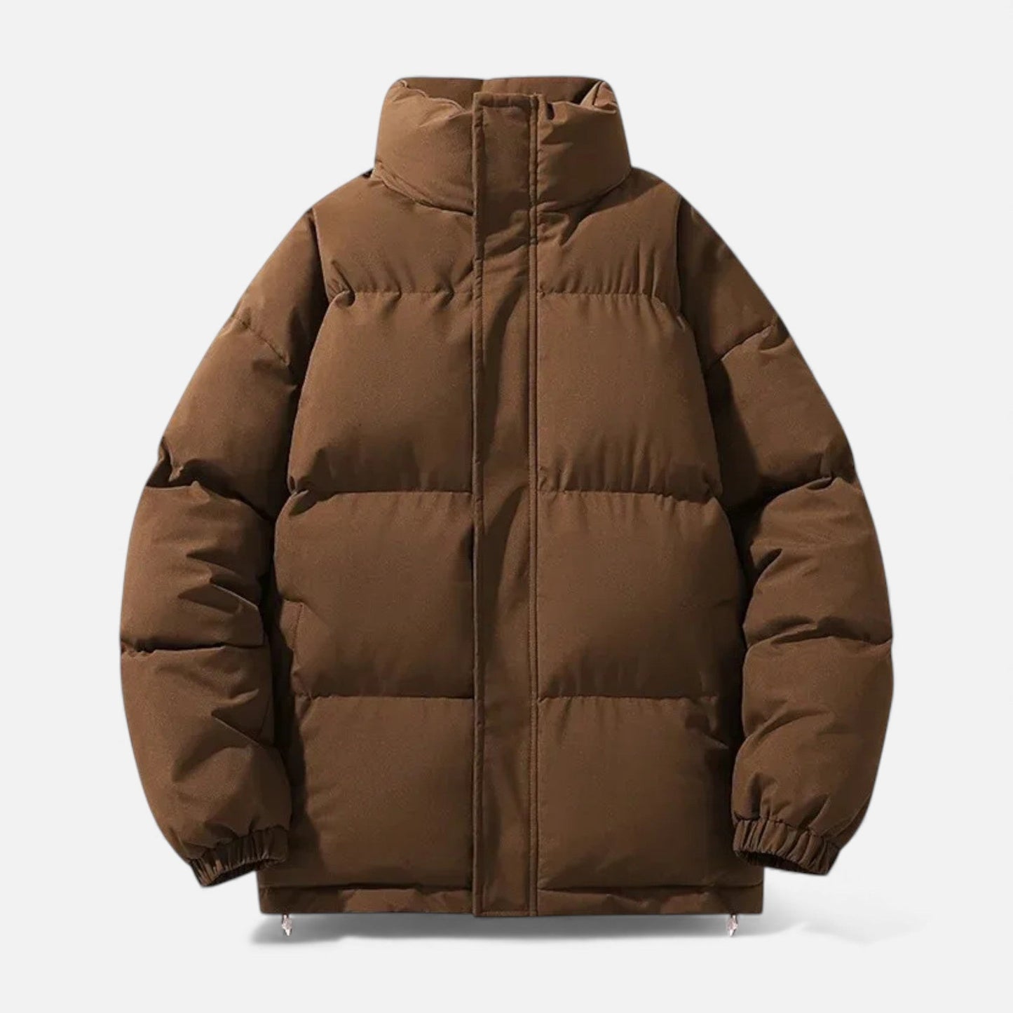 Echwear Unisex Puffer Cotton Jacket with Stand Collar