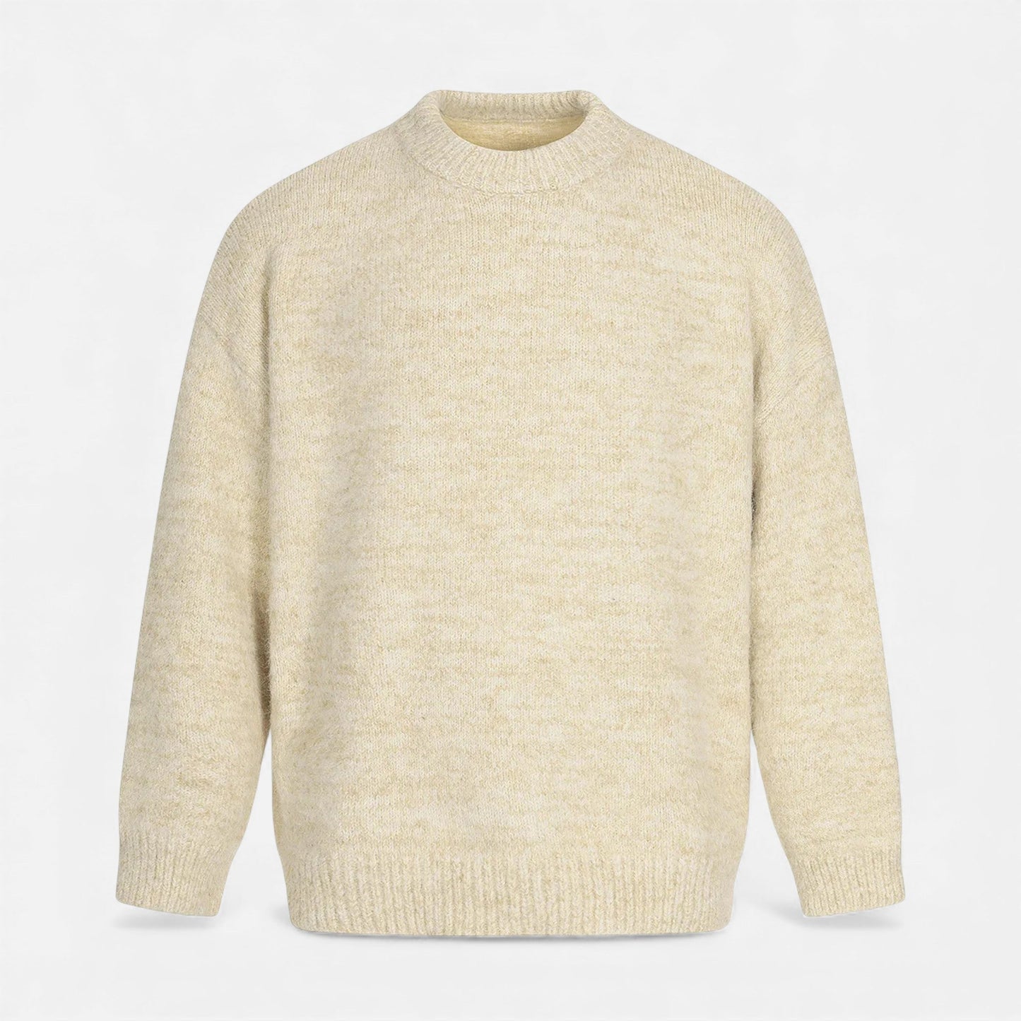 Echwear Men’s Wool-Effect Crew Neck Sweater