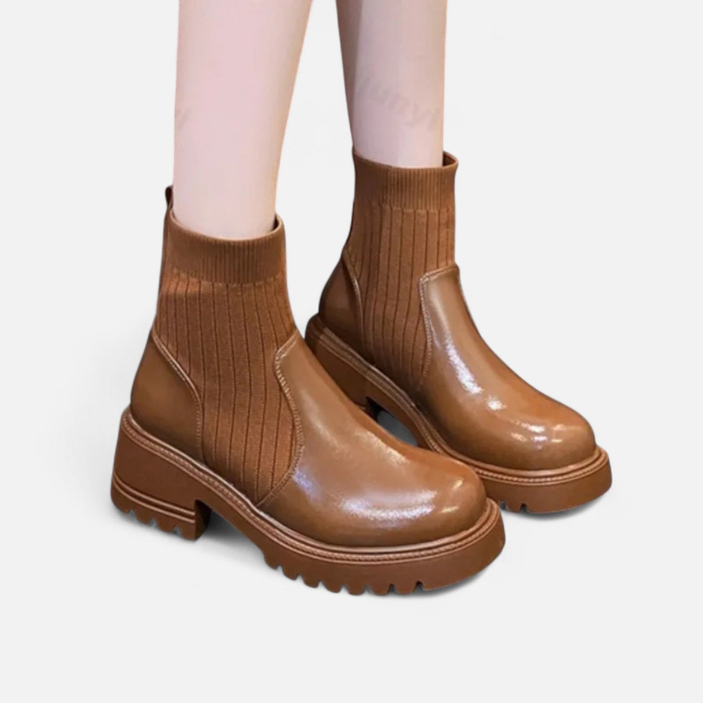 Echwear Women’s Modern Slip-On Ankle Boots