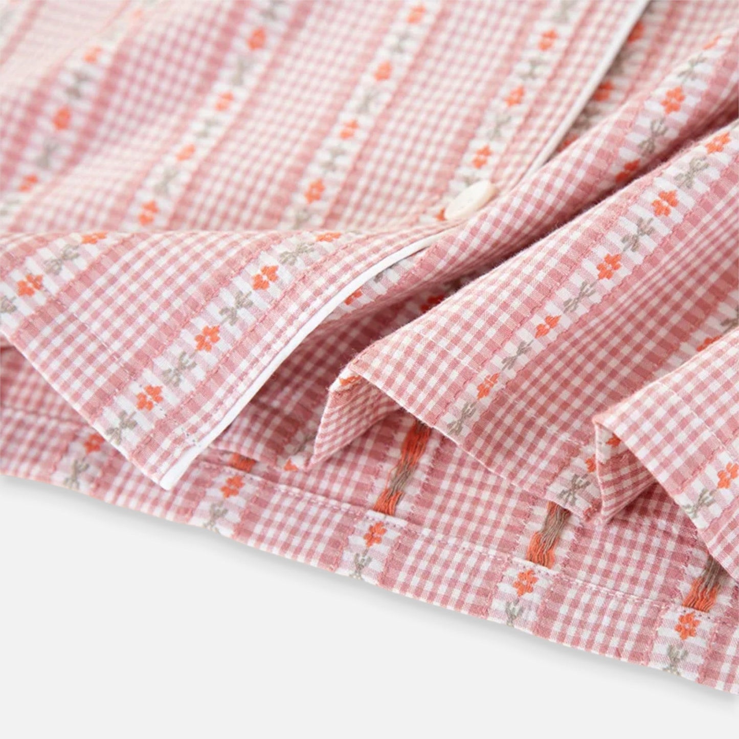 Echwear Women’s Pure Cotton Pyjama Set with Cardigan Style