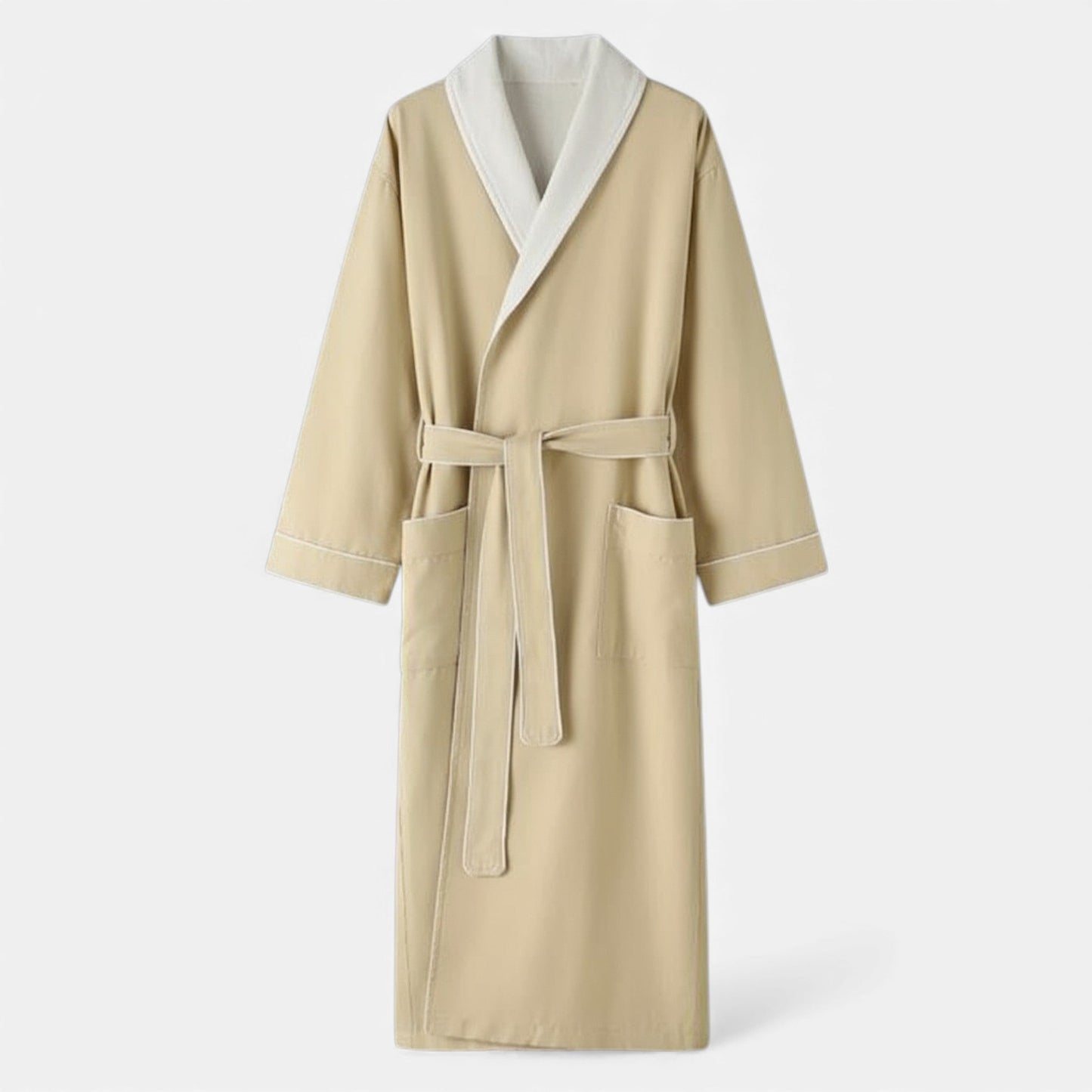 Echwear Unisex Double-Layer Cotton Bathrobe