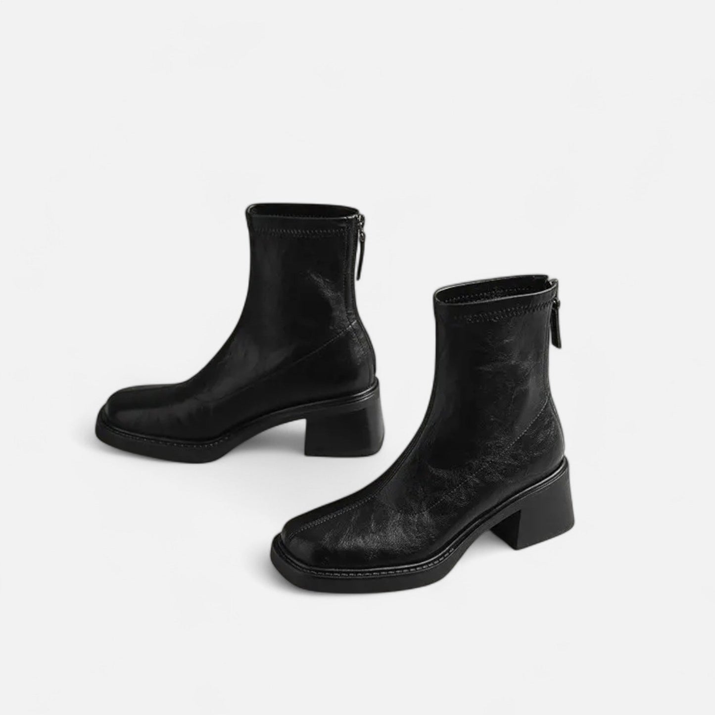 Echwear Women’s Leather Boots – Refined Urban Classic