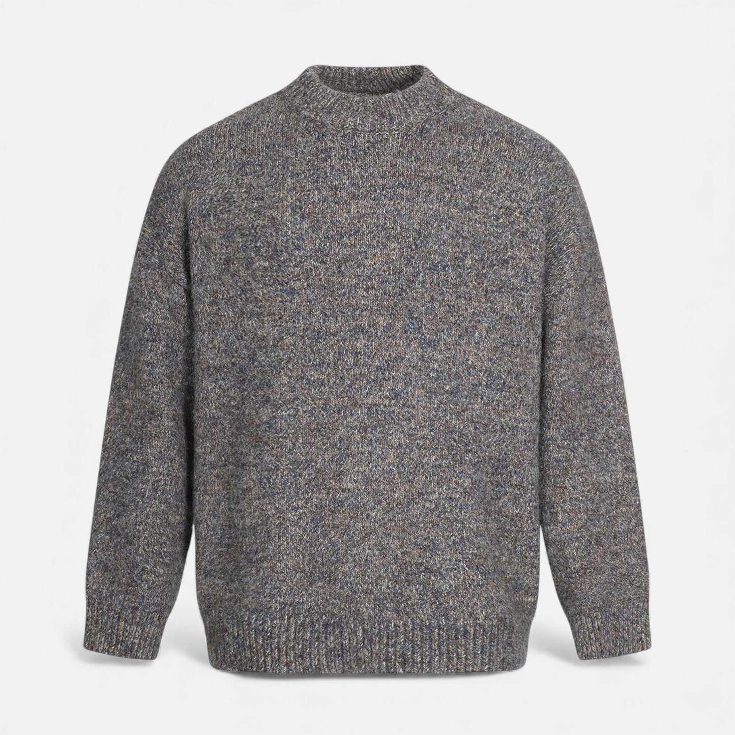 Echwear Men’s Wool-Effect Crew Neck Sweater