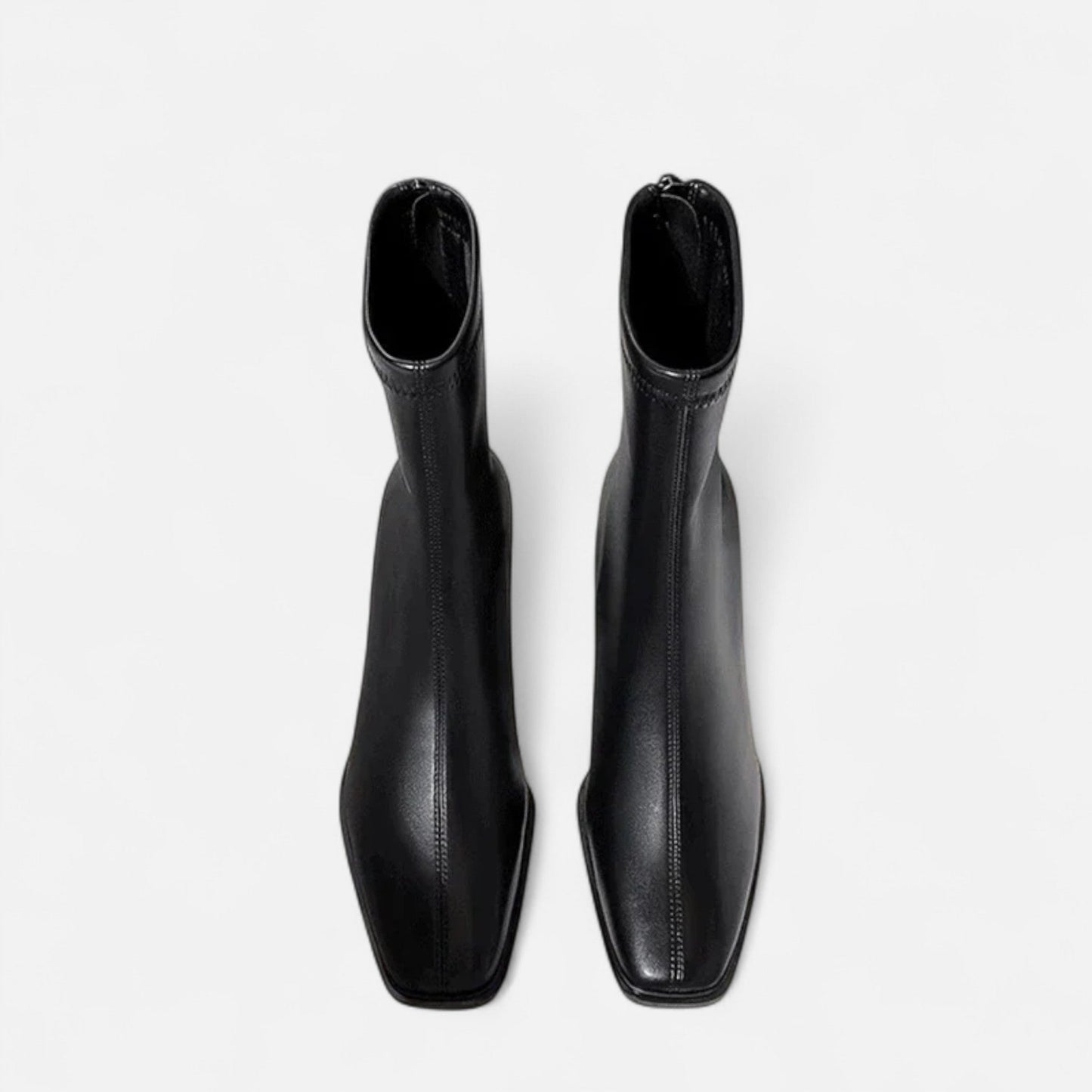 Echwear Women’s Vintage Square-Toe Ankle Boots