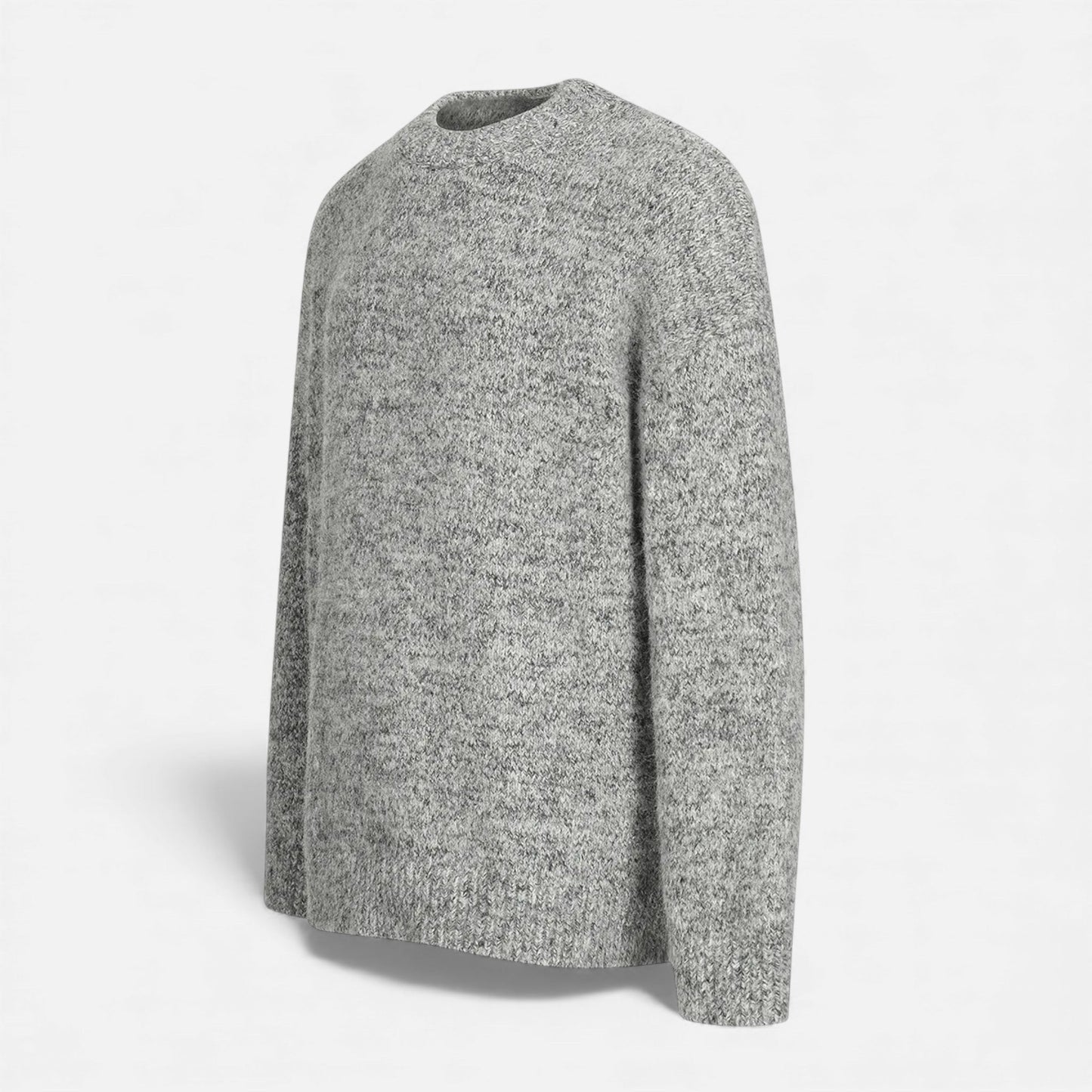 Echwear Men’s Wool-Effect Crew Neck Sweater