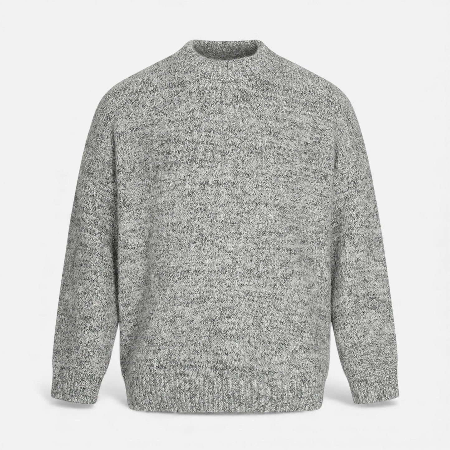 Echwear Men’s Wool-Effect Crew Neck Sweater
