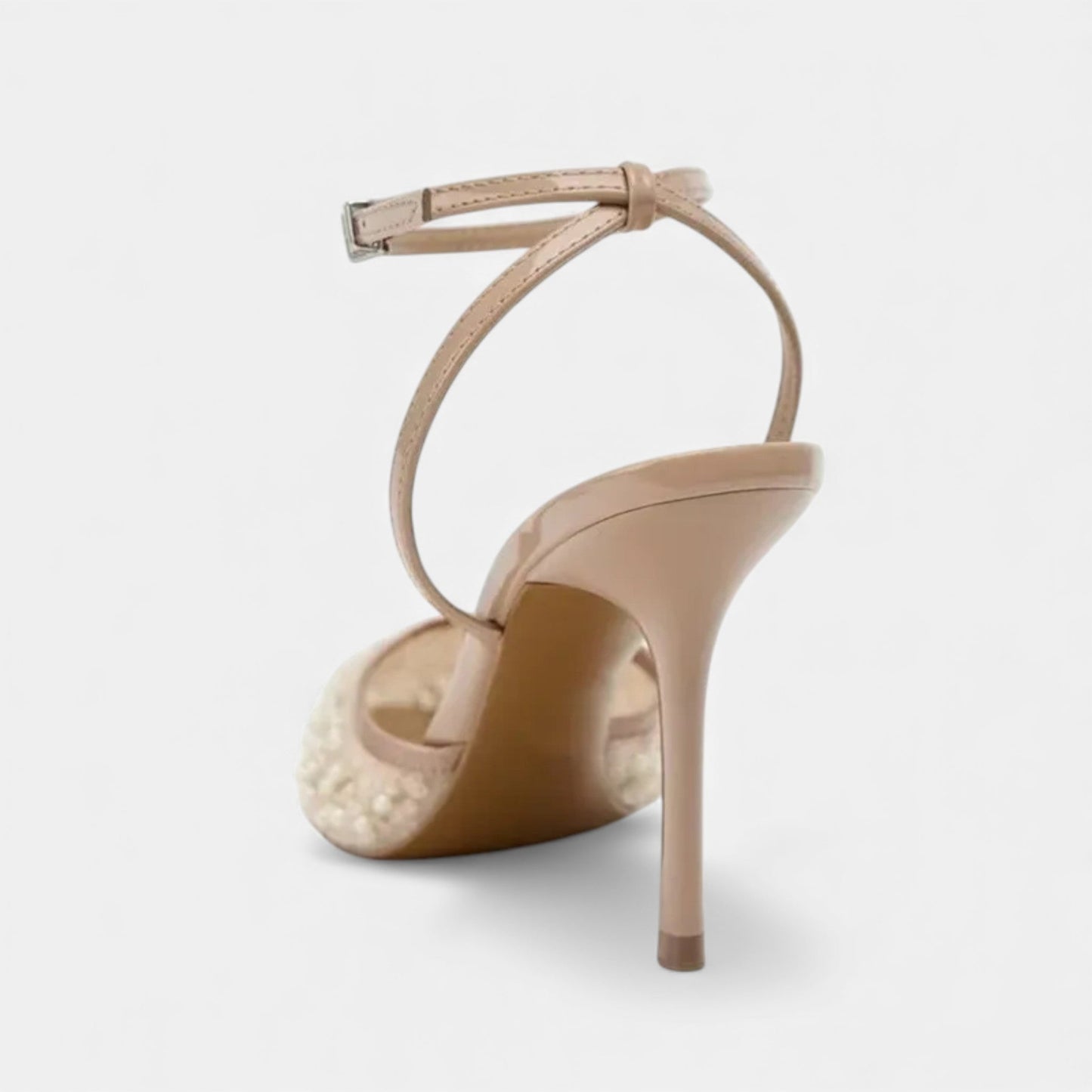 Echwear Women’s Elegant Ankle-Wrap High Heels