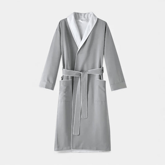 Echwear Unisex Double-Layer Cotton Bathrobe