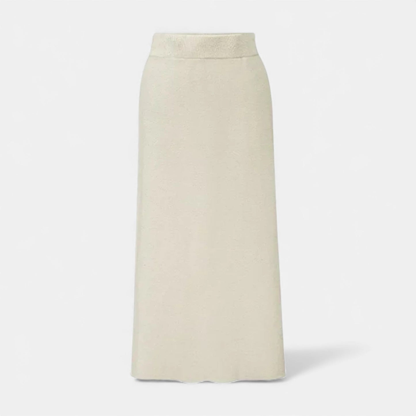 Echwear Women’s Wool A-Line Split Midi Skirt