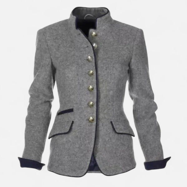 Echwear Women’s Double-Breasted Wool Blazer