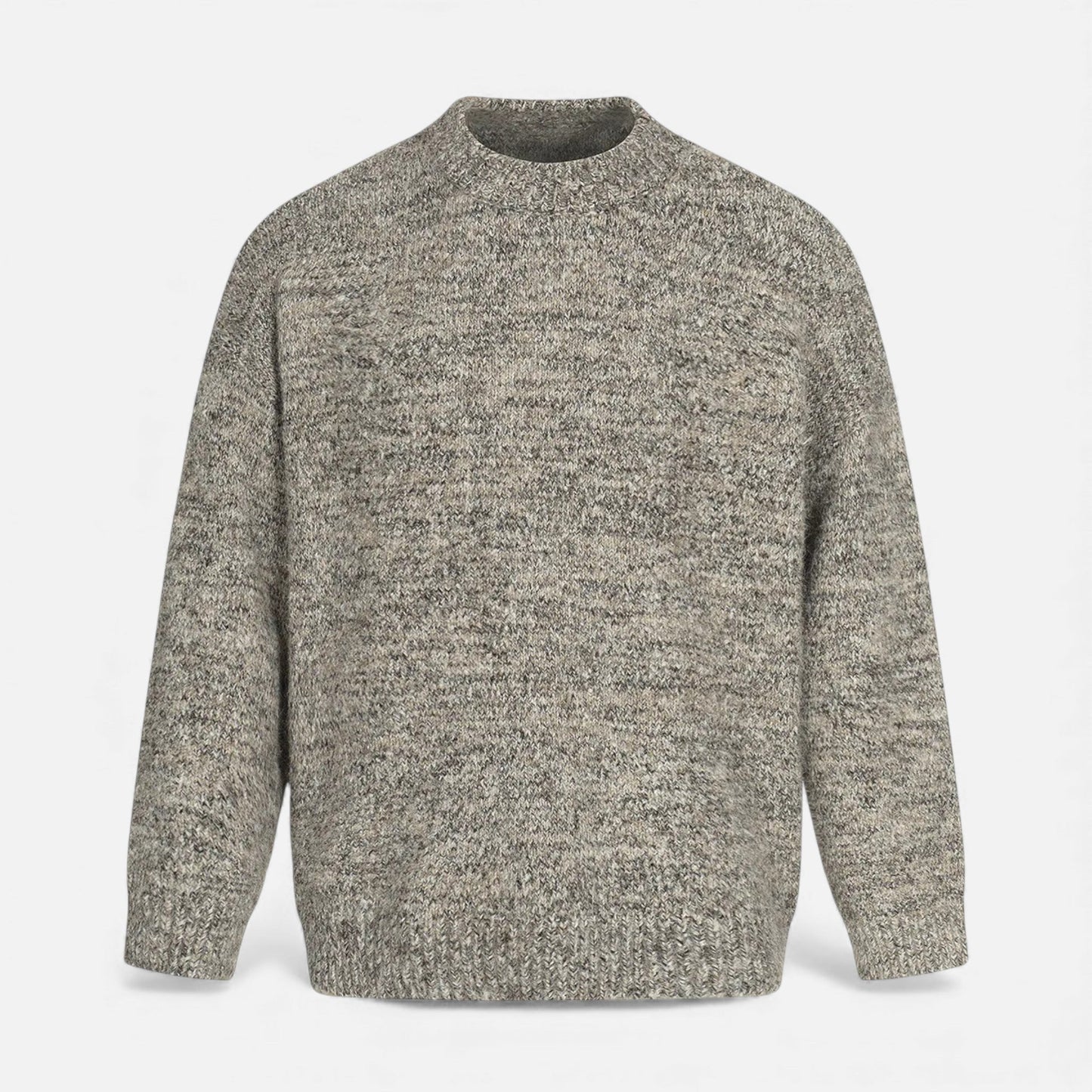 Echwear Men’s Wool-Effect Crew Neck Sweater