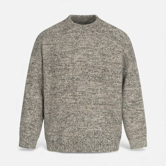 Echwear Men’s Wool-Effect Crew Neck Sweater