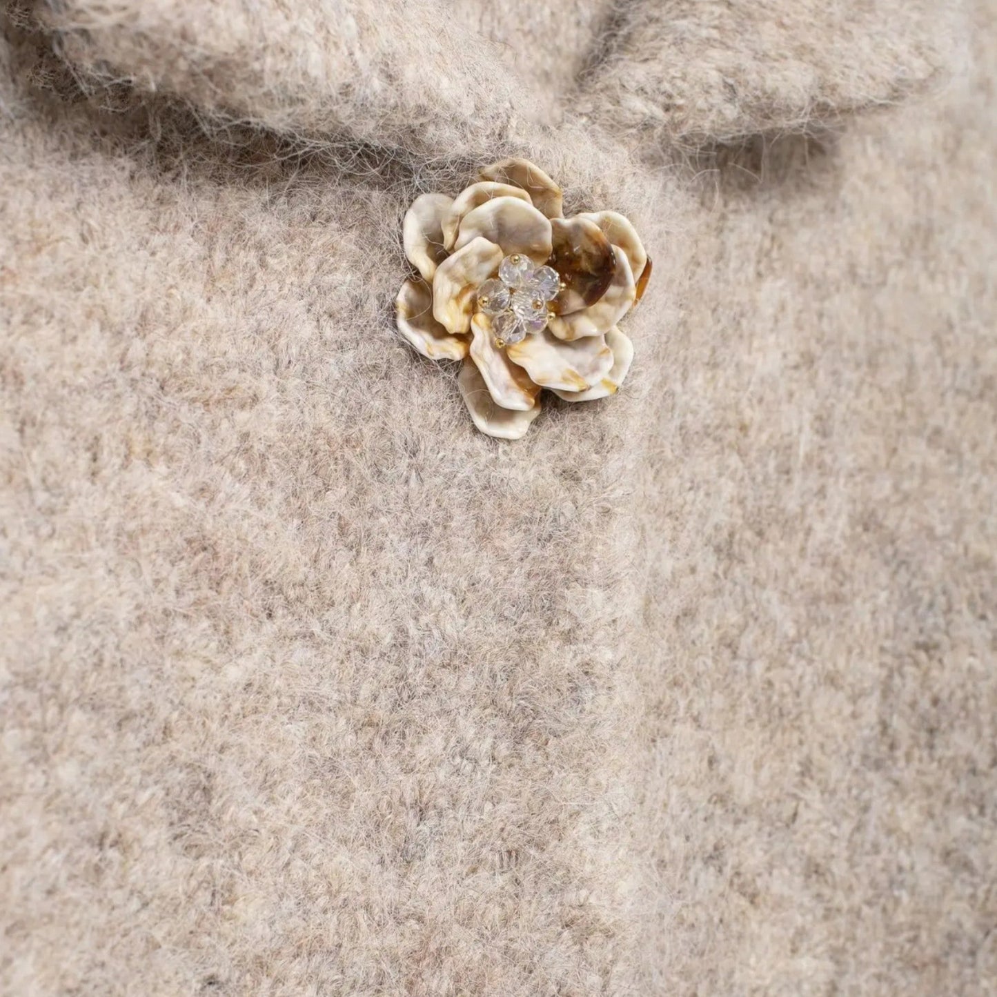 Echwear Women's Floral Button Cardigan