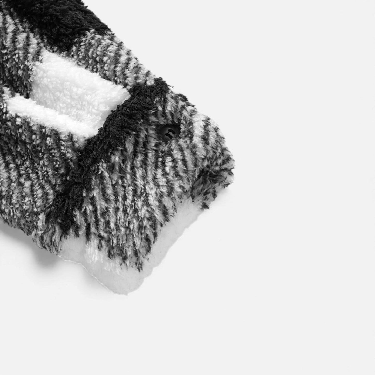 Echwear Men’s Velvet Plush Rabbit Fur Jacket