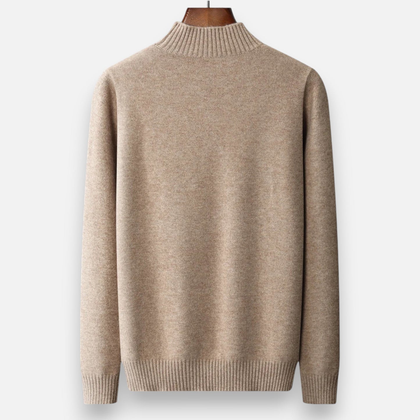 Echwear Men’s Pure Wool Turtleneck Sweater