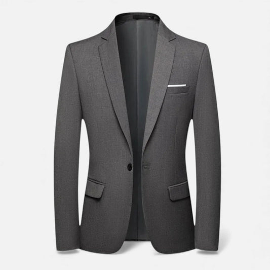 Echwear Men’s Single-Breasted Formal Blazer
