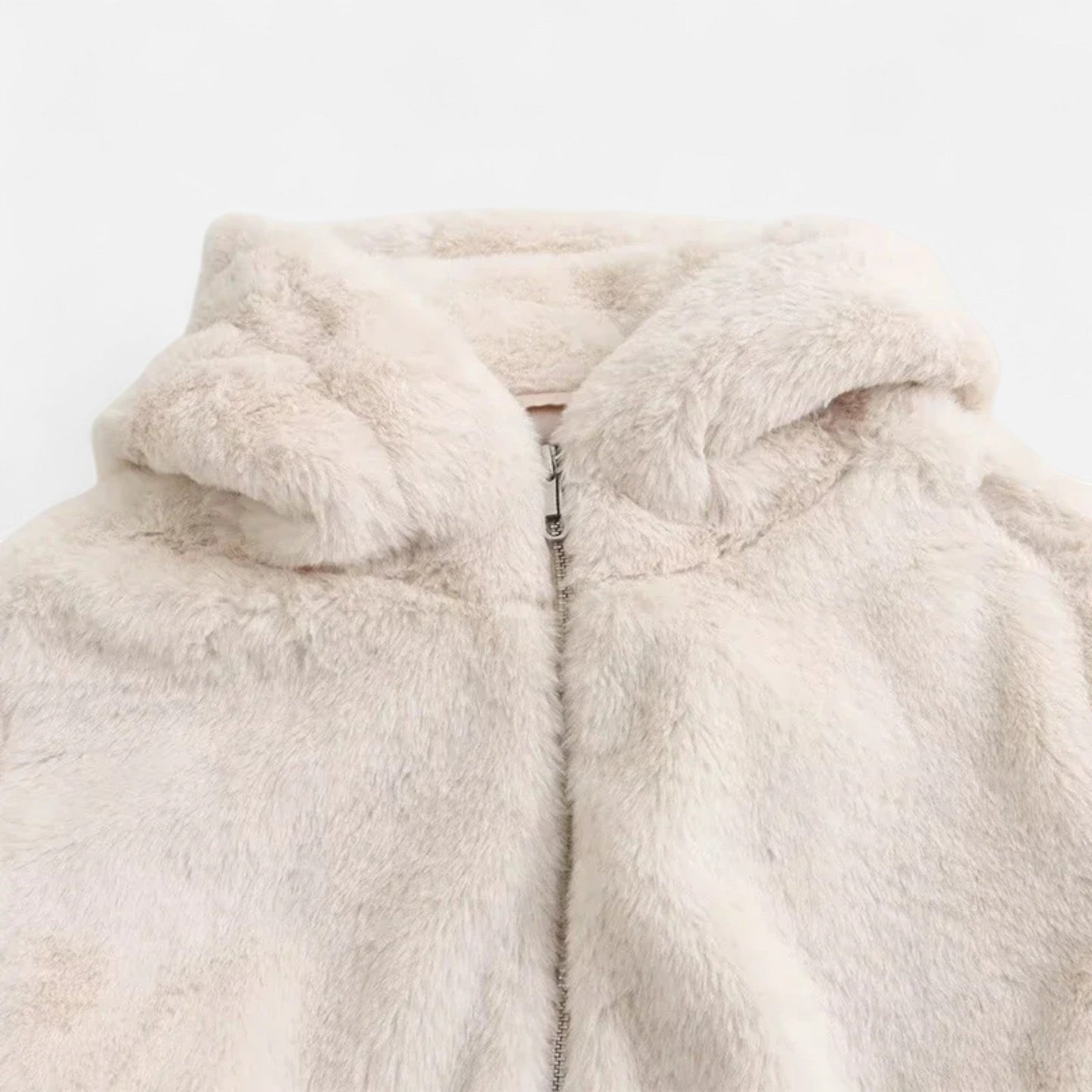 Echwear Women’s Hooded Faux Fur Coat – Winter Luxe Comfort