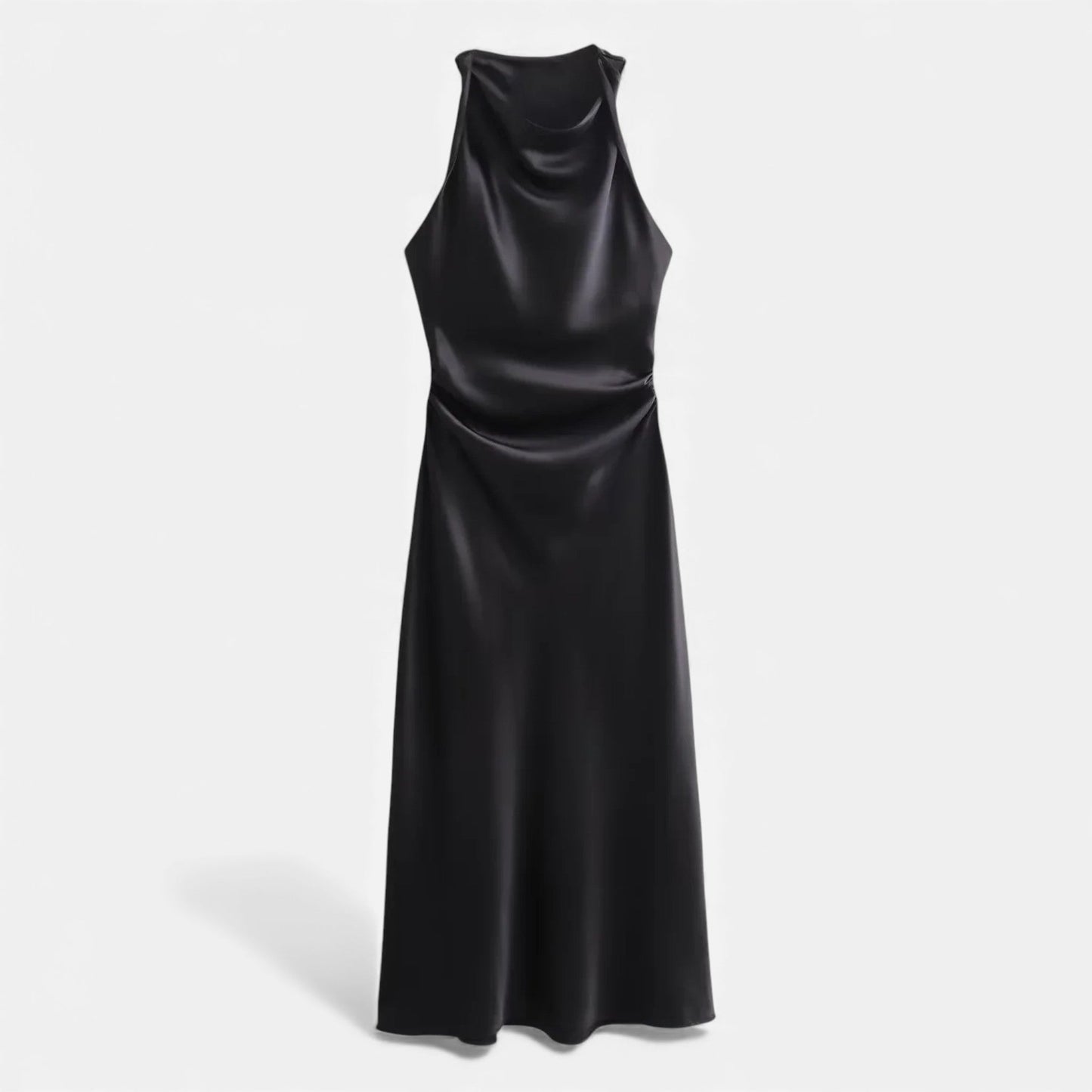 Echwear Women’s Satin Slip Midi Dress