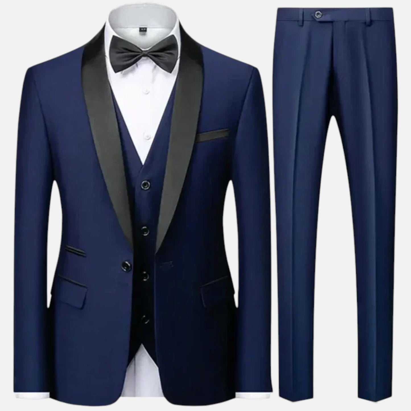 Echwear Men’s Three-Piece Wedding & Party Suit