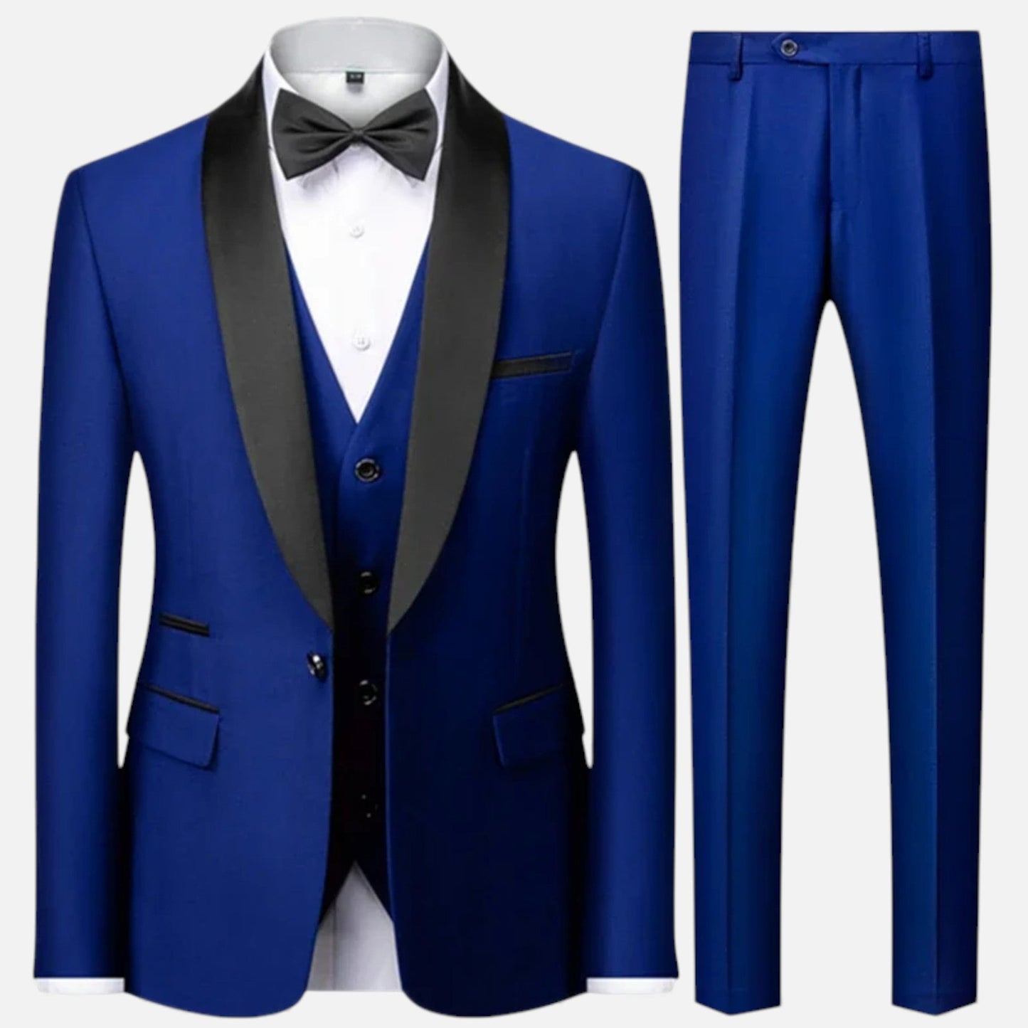 Echwear Men’s Three-Piece Wedding & Party Suit