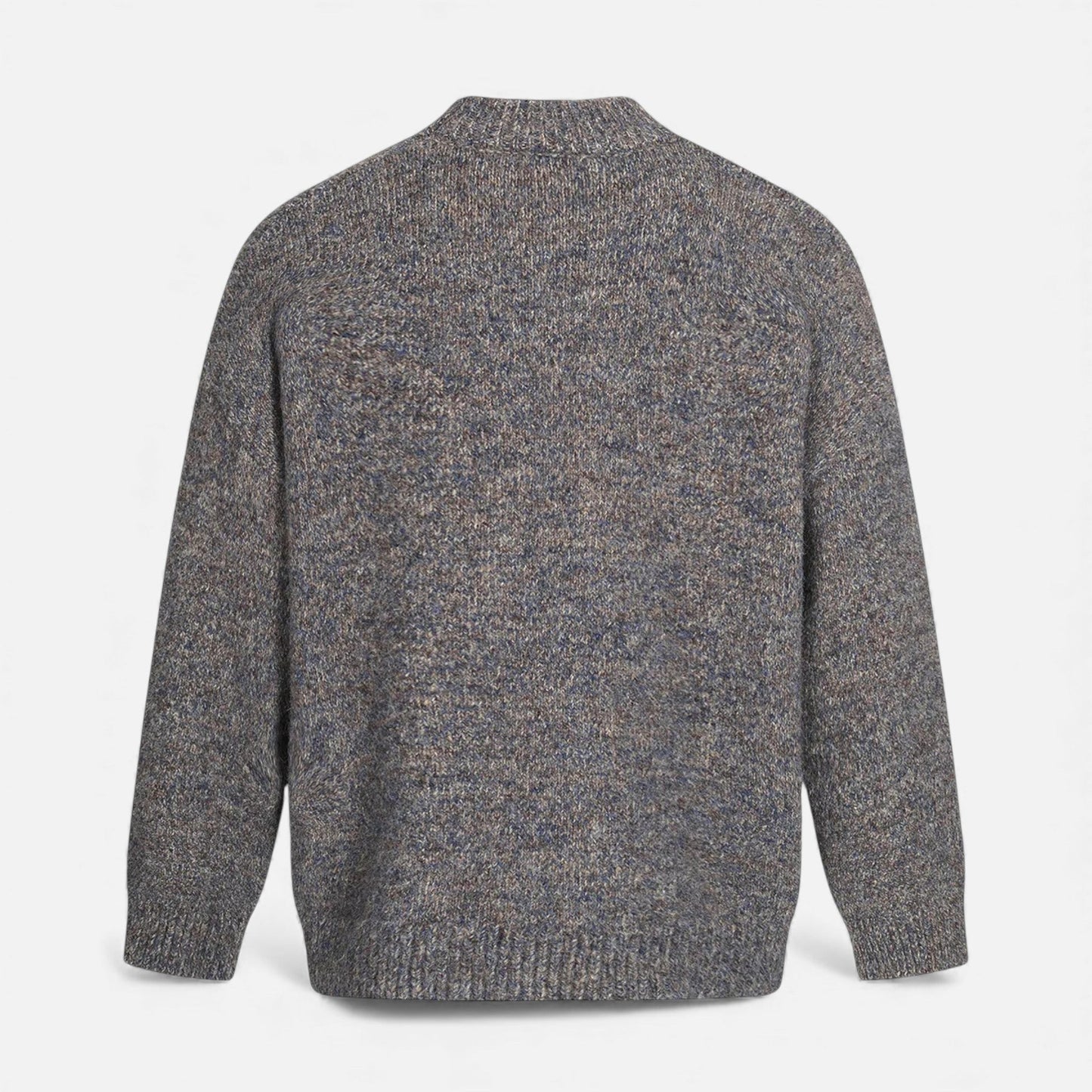 Echwear Men’s Wool-Effect Crew Neck Sweater