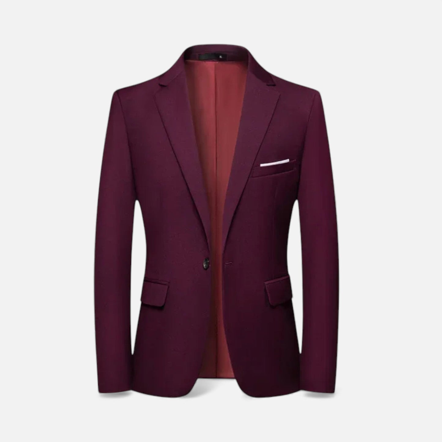 Echwear Men’s Single-Breasted Formal Blazer