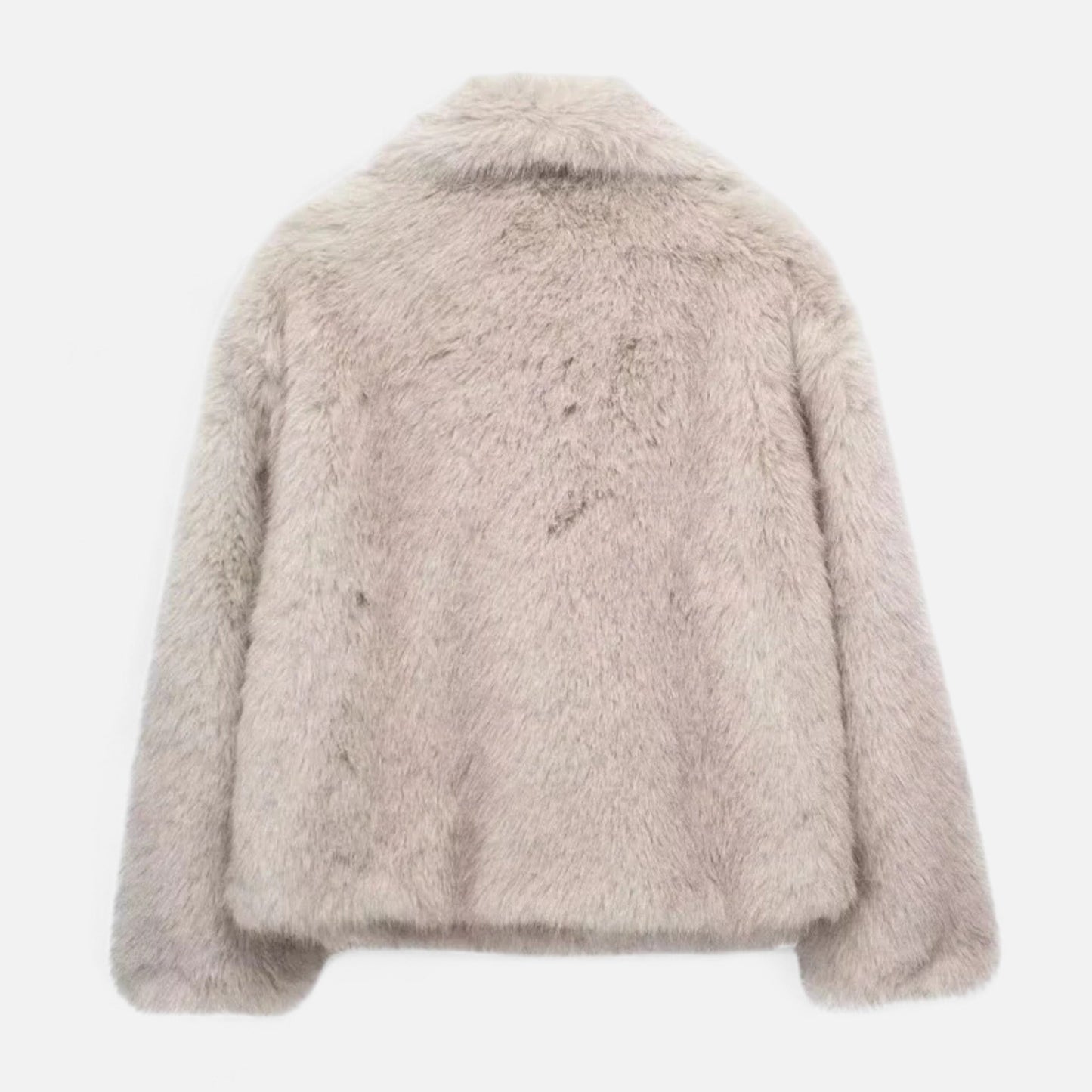 Echwear Women’s Plush Faux Fur Winter Coat
